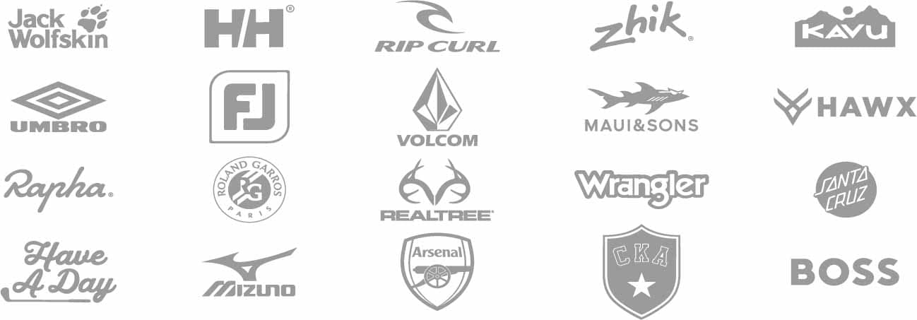 Trusted by global brands like Costco and Rip Curl